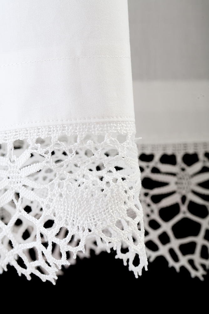 Altar server cotta in cotton with lace - Solemnis
