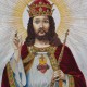 haft polichromiczny Chrystus Król