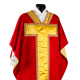 Chasuble in silk damask and satin