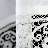 Handmade entredeux lace