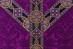 Galon bizantyjski fioletowy