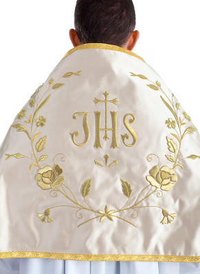Welon liturgiczny ręcznie haftowany
