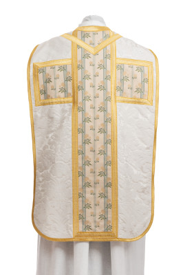 Silk damask and lampas chasubles