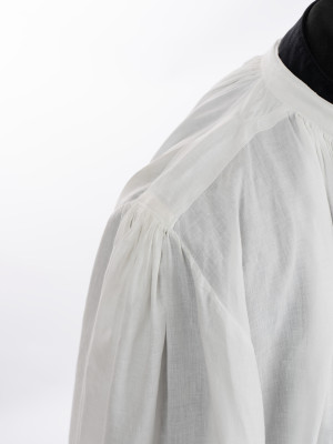 Surplice with large sleeves